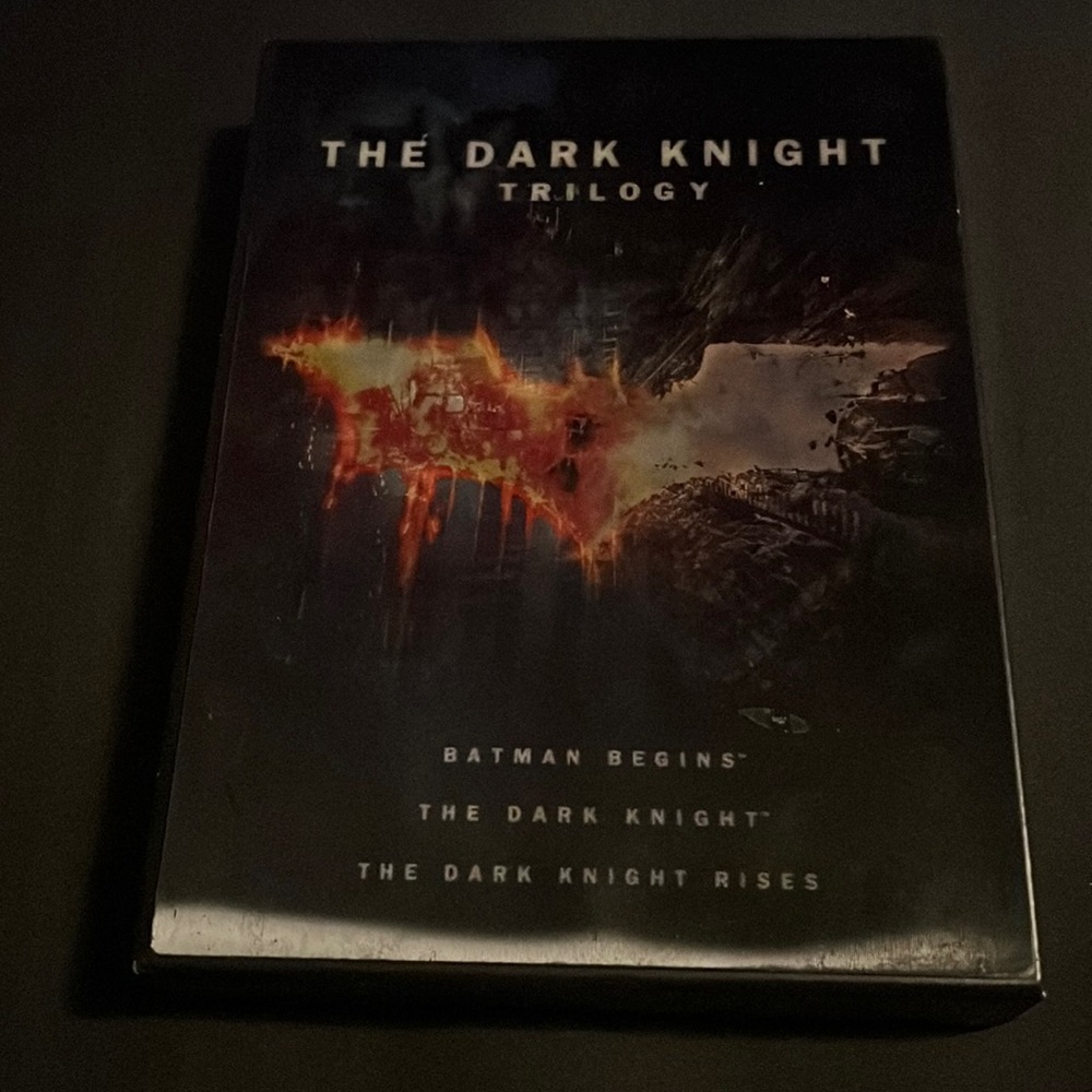 The dark Knight trilogy DVD set